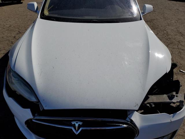 5YJSA1CG8DFP17709 - 2013 TESLA MODEL S WHITE photo 11