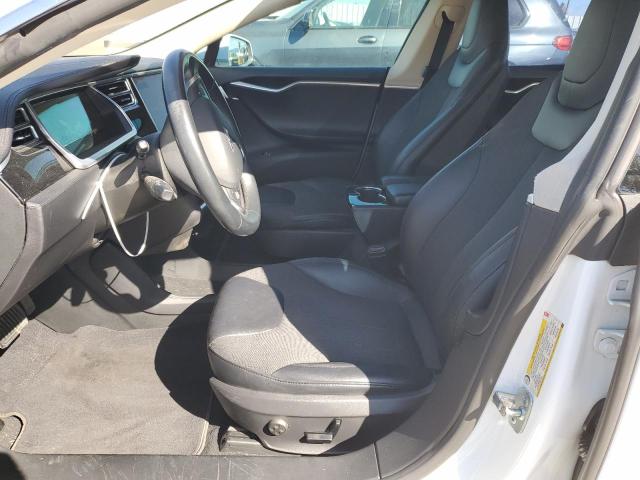 5YJSA1CG8DFP17709 - 2013 TESLA MODEL S WHITE photo 7