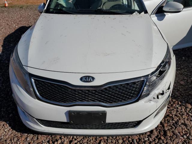 5XXGN4A73FG435069 - 2015 KIA OPTIMA EX WHITE photo 11