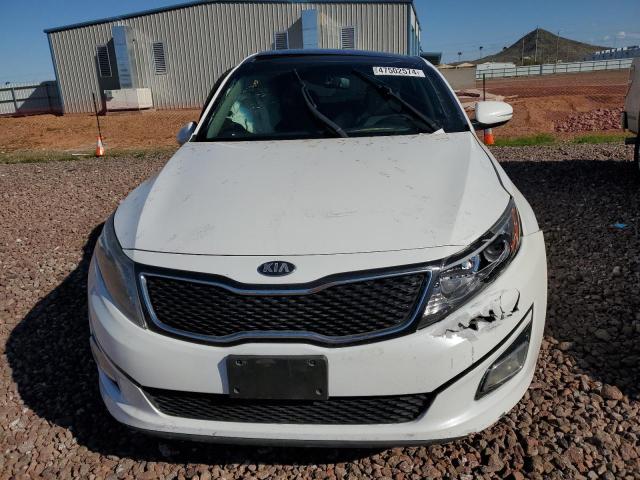 5XXGN4A73FG435069 - 2015 KIA OPTIMA EX WHITE photo 5