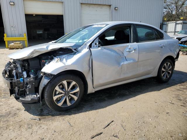 3KPA24AD5PE520493 - 2023 KIA RIO LX SILVER photo 1