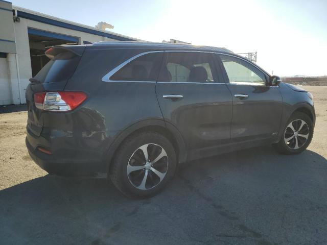 5XYPHDA19GG137299 - 2016 KIA SORENTO EX GRAY photo 3