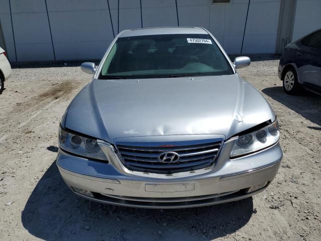 KMHFC46F77A214889 - 2007 HYUNDAI AZERA SE SILVER photo 5