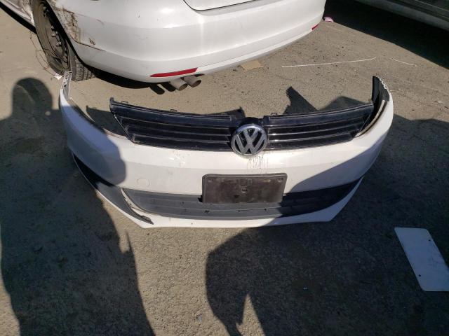 3VW2K7AJ7EM425137 - 2014 VOLKSWAGEN JETTA BASE 白色 照片 12