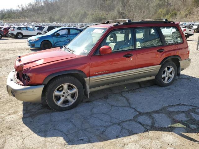 JF1SF65581H745912 - 2001 SUBARU FORESTER S RED photo 1
