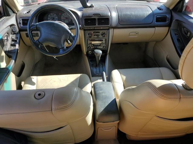 JF1SF65581H745912 - 2001 SUBARU FORESTER S RED photo 8