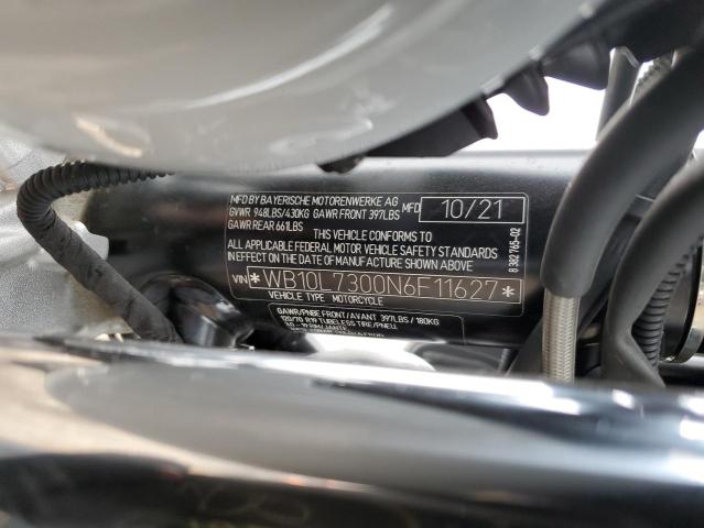 WB10L7300N6F11627 - 2022 BMW R NINE T SCRAMBLER BLUE photo 9