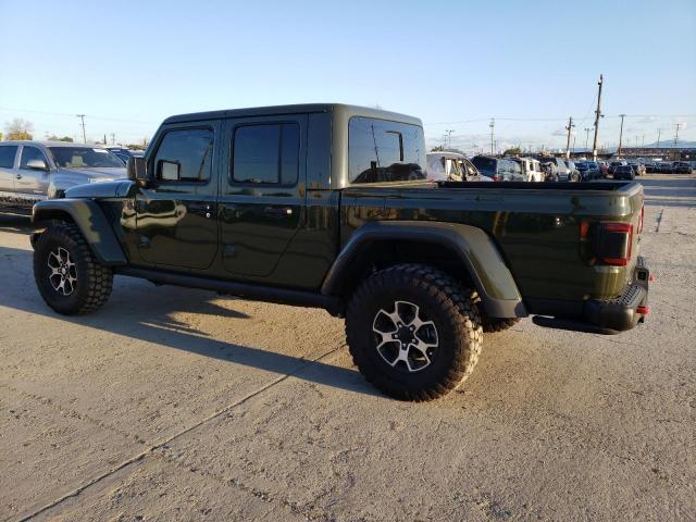 1C6JJTBMXML589332 - 2021 JEEP GLADIATOR RUBICON GREEN photo 2