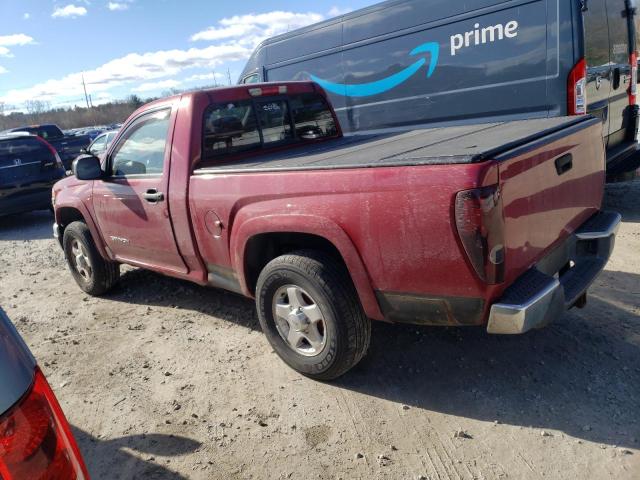 1GTDT146858176896 - 2005 GMC CANYON RED photo 2