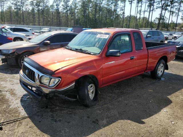 5TEVL52N04Z408247 - 2004 TOYOTA TACOMA XTRACAB RED photo 1