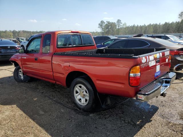 5TEVL52N04Z408247 - 2004 TOYOTA TACOMA XTRACAB RED photo 2