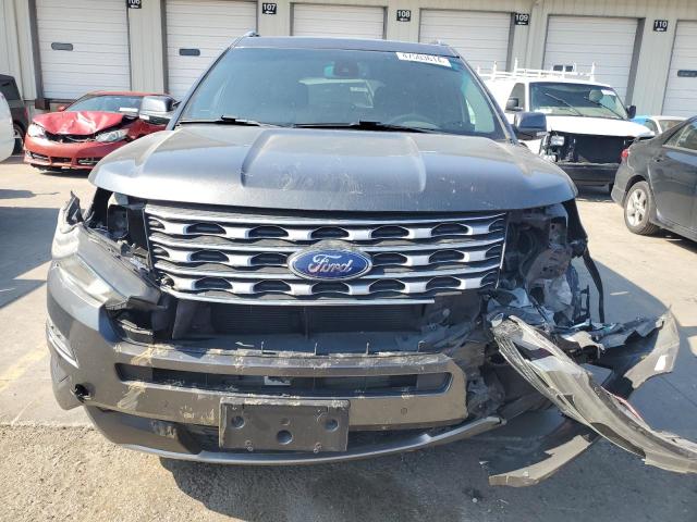 1FM5K8F87HGA09501 - 2017 FORD EXPLORER LIMITED GRAY photo 5