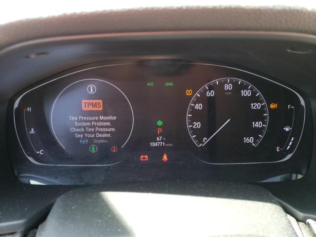 1HGCV1F3XKA100109 - 2019 HONDA ACCORD SPORT BLUE photo 9