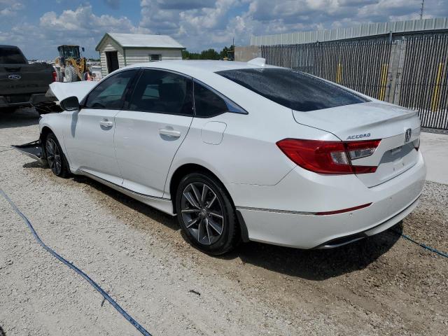 1HGCV1F52NA057794 - 2022 HONDA ACCORD EXL WHITE photo 2