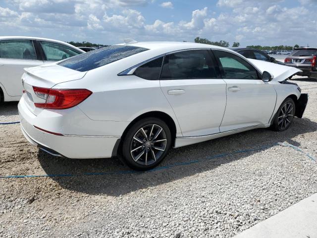 1HGCV1F52NA057794 - 2022 HONDA ACCORD EXL WHITE photo 3