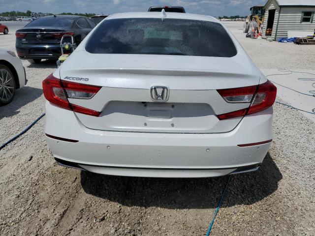 1HGCV1F52NA057794 - 2022 HONDA ACCORD EXL WHITE photo 6