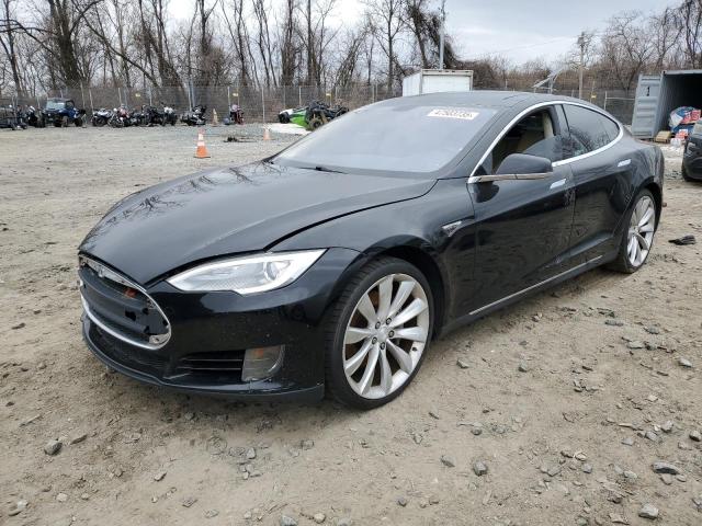 5YJSA1CG3DFP28021 - 2013 TESLA MODEL S BLACK photo 1