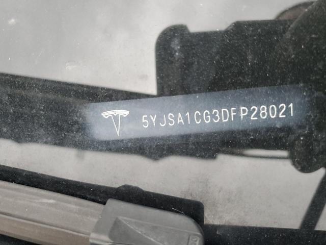 5YJSA1CG3DFP28021 - 2013 TESLA MODEL S BLACK photo 13