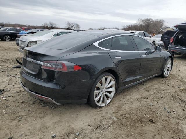 5YJSA1CG3DFP28021 - 2013 TESLA MODEL S BLACK photo 3
