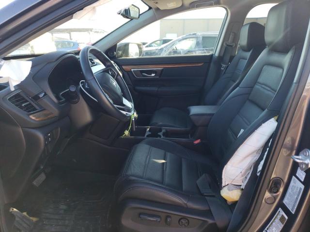 5J6RW2H85MA000954 - 2021 HONDA CR-V EXL GRAY photo 7