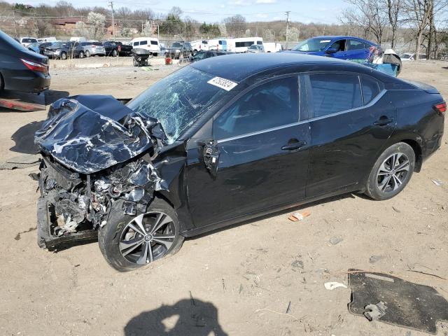 3N1AB8CV9PY281240 - 2023 NISSAN SENTRA SV BLACK photo 1