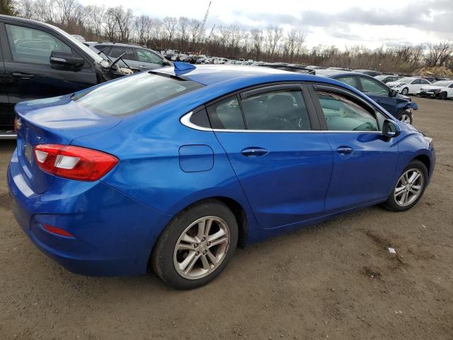 1G1BE5SM2G7314167 - 2016 CHEVROLET CRUZE LT BLUE photo 3