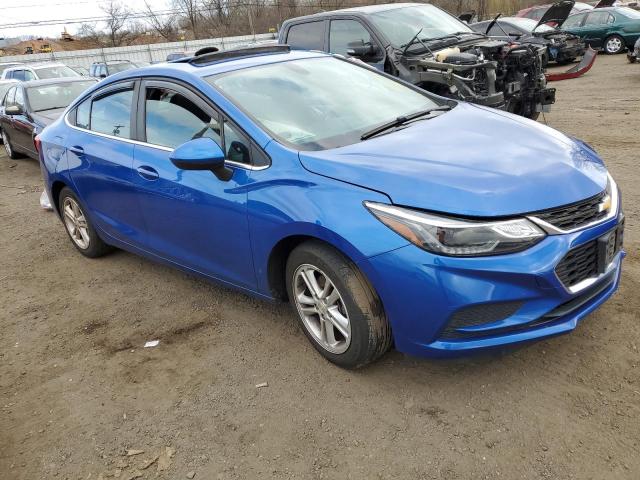 1G1BE5SM2G7314167 - 2016 CHEVROLET CRUZE LT BLUE photo 4