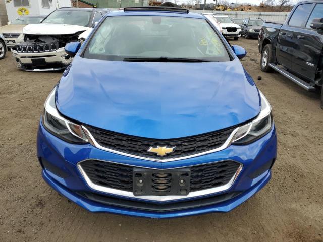 1G1BE5SM2G7314167 - 2016 CHEVROLET CRUZE LT BLUE photo 5