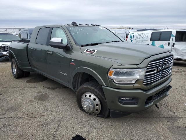 3C63RRML3MG500674 - 2021 RAM 3500 LARAMIE GREEN photo 1