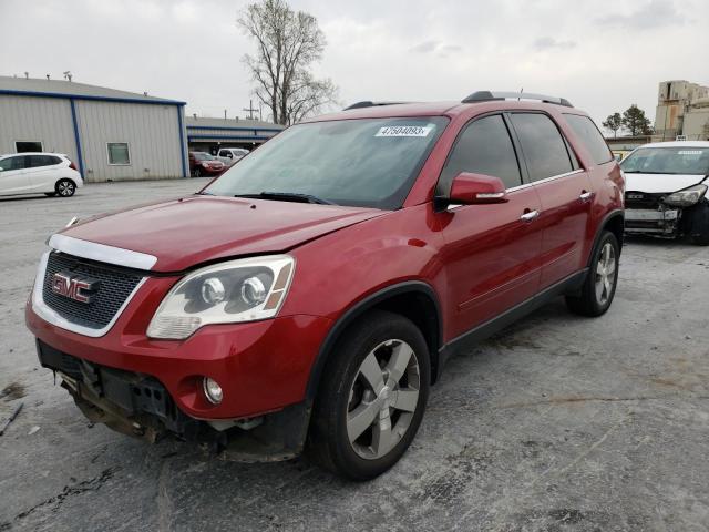 1GKKVRED0CJ252294 - 2012 GMC ACADIA SLT-1 RED photo 1