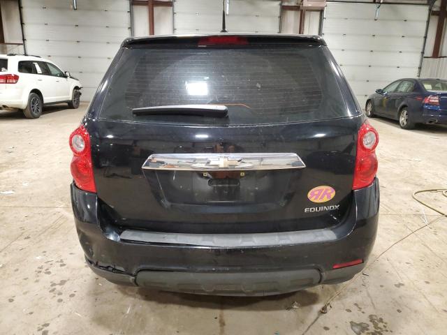 2GNALBEK2C1126426 - 2012 CHEVROLET EQUINOX LS BLACK photo 6