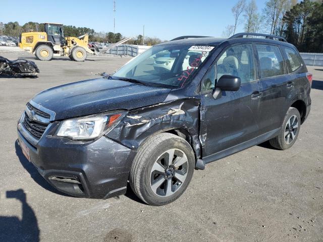 JF2SJABC7JH607746 - 2018 SUBARU FORESTER 2.5I GRAY photo 1