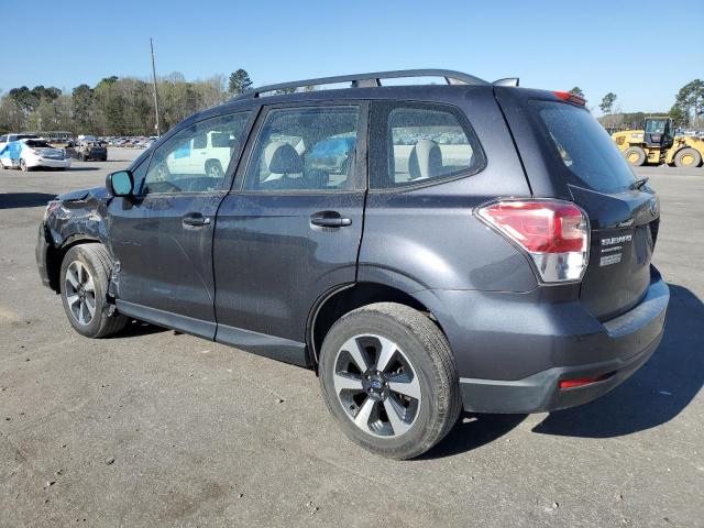 JF2SJABC7JH607746 - 2018 SUBARU FORESTER 2.5I GRAY photo 2