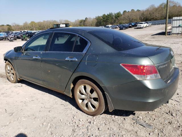 1HGCP36739A044503 - 2009 HONDA ACCORD EX GREEN photo 2