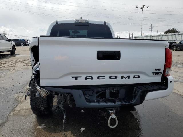 3TMCZ5AN6HM087695 - 2017 TOYOTA TACOMA DOUBLE CAB WHITE photo 6