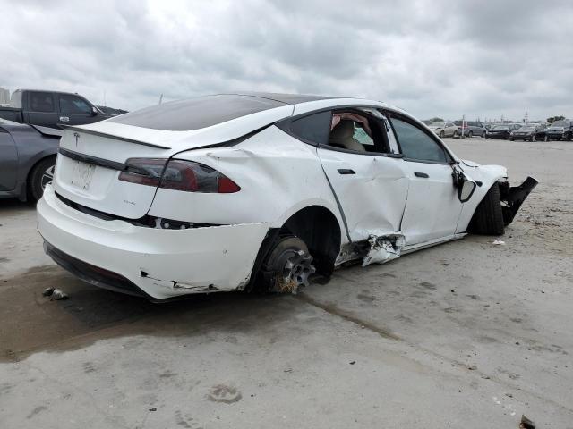 5YJSA1E64NF458660 - 2022 TESLA MODEL S Ağ foto 3
