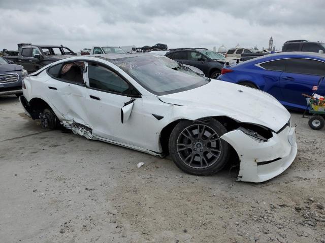 5YJSA1E64NF458660 - 2022 TESLA MODEL S Ağ foto 4