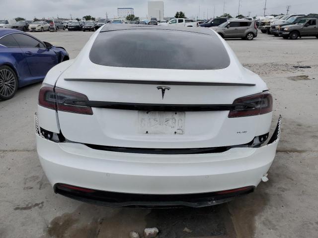 5YJSA1E64NF458660 - 2022 TESLA MODEL S Ağ foto 6