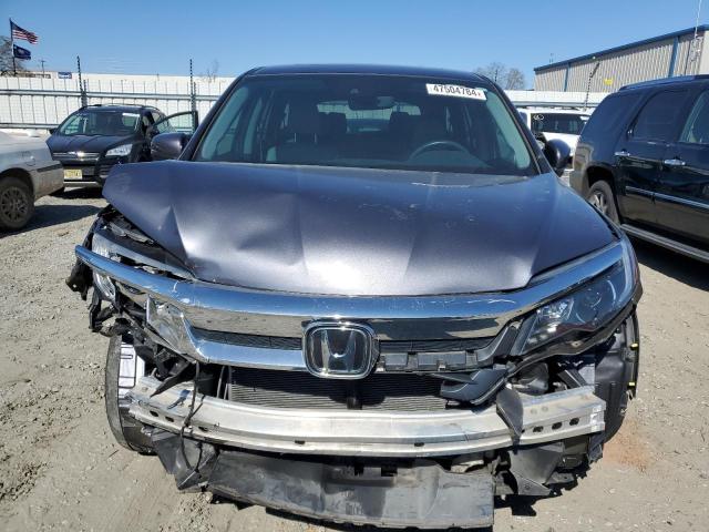 5FNYF6H55LB033666 - 2020 HONDA PILOT EXL CHARCOAL photo 5