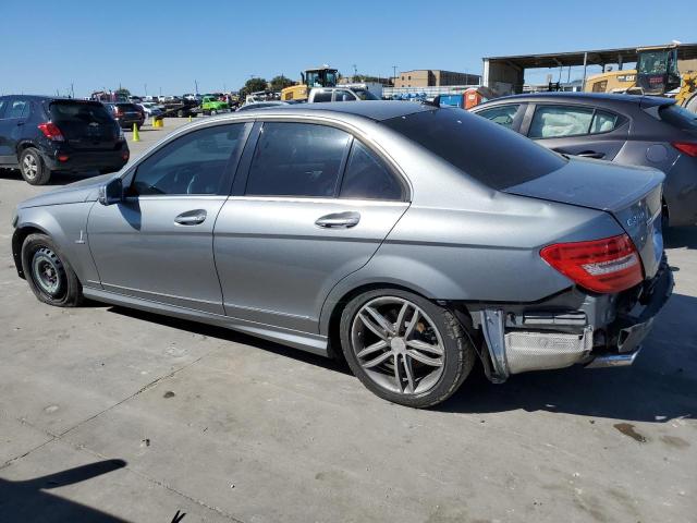 WDDGF4HB1CR210462 - 2012 MERCEDES-BENZ C 250 SILVER photo 2