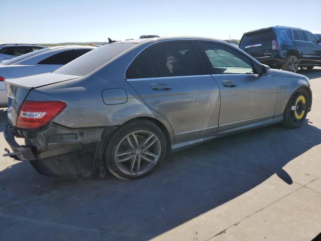 WDDGF4HB1CR210462 - 2012 MERCEDES-BENZ C 250 SILVER photo 3