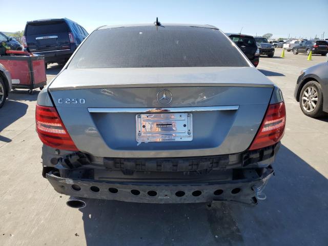 WDDGF4HB1CR210462 - 2012 MERCEDES-BENZ C 250 SILVER photo 6