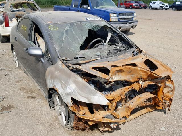 2HGFA1E61AH035672 - 2010 HONDA CIVIC LX-S Մոխրագույն լուսանկար 1