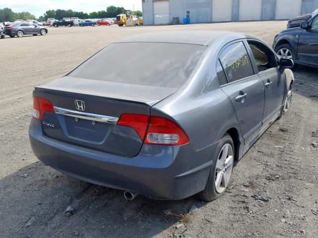 2HGFA1E61AH035672 - 2010 HONDA CIVIC LX-S Մոխրագույն լուսանկար 4