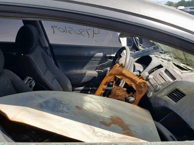 2HGFA1E61AH035672 - 2010 HONDA CIVIC LX-S Մոխրագույն լուսանկար 5