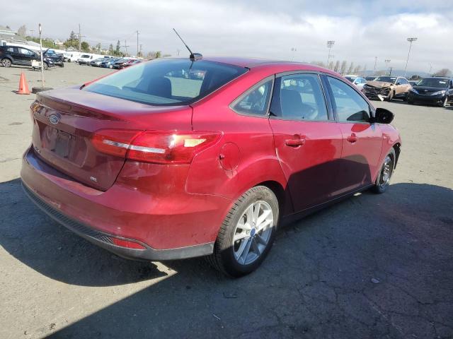 1FADP3F21HL242514 - 2017 FORD FOCUS SE RED photo 3