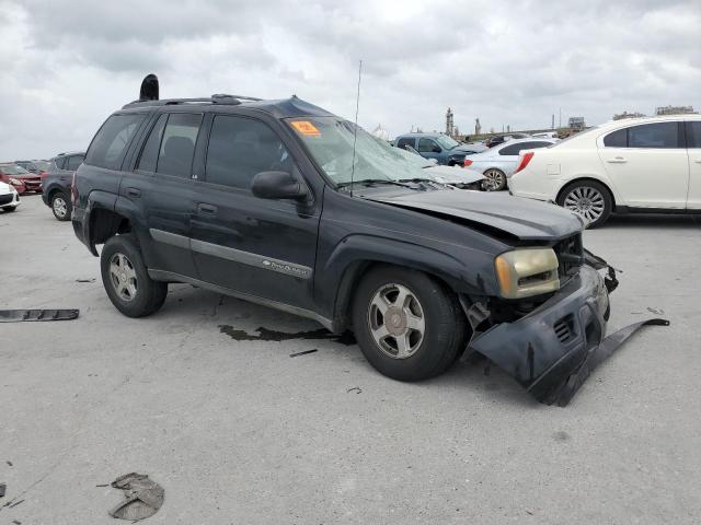 1GNDS13S532262269 - 2003 CHEVROLET TRAILBLAZE BLACK photo 4