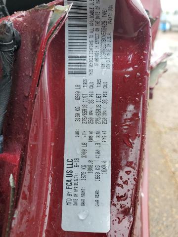 1C6RRECT8KN568428 - 2019 RAM 1500 TRADESMAN RED photo 13