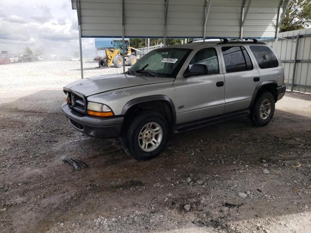 1B4HS38N32F109905 - 2002 DODGE DURANGO SPORT SILVER photo 1