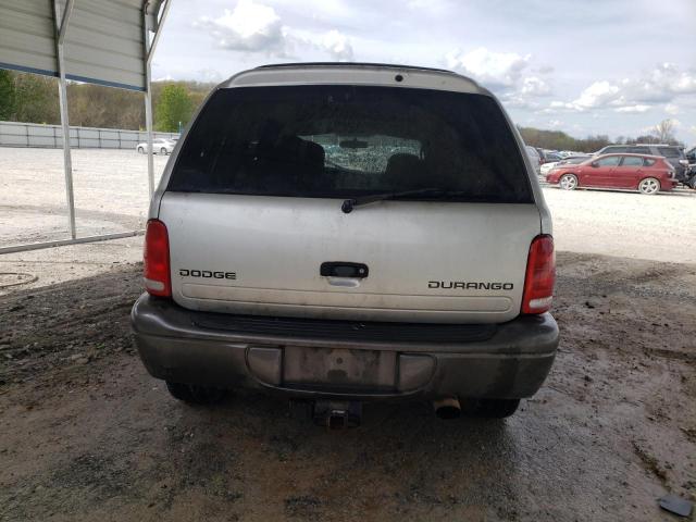 1B4HS38N32F109905 - 2002 DODGE DURANGO SPORT SILVER photo 6